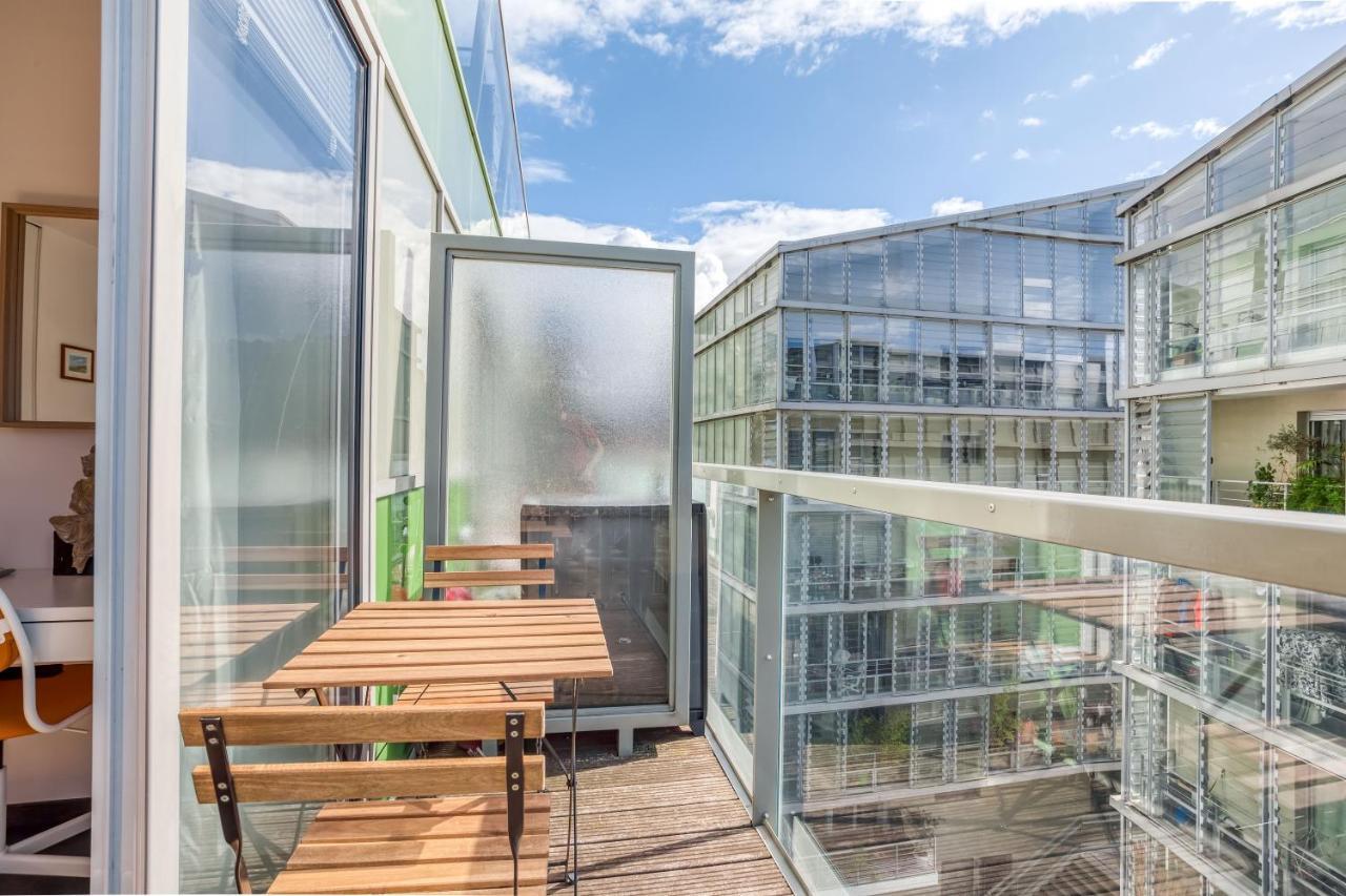 Lyon Confluence - Duplex Au Calme Avec Parking Prive En Option Lägenhet Exteriör bild